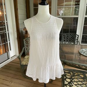 LOFT crotchet tank